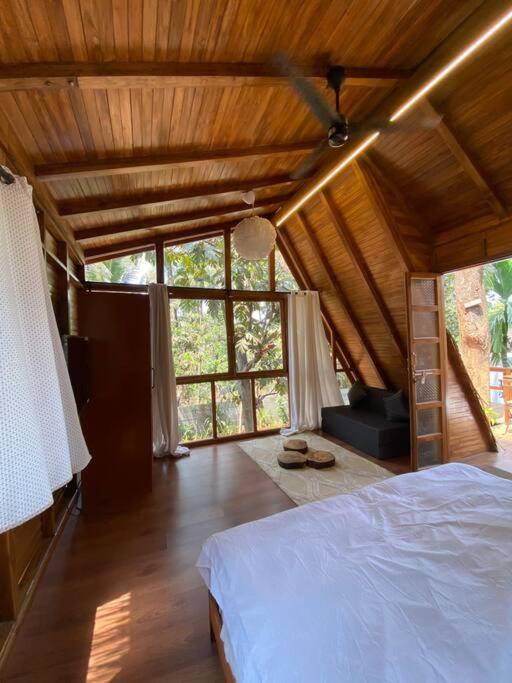 Mangifera Treehouse-Elixir Beach Farm-Jacuzzi-Cozy Alībāg Exterior photo